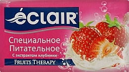 Парфумерія, косметика Мило туалетне "Спеціальне живлення з екстрактом полуниці" - Eclair Fruits Therapy