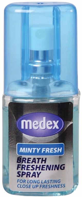 Спрей-освіжувач для ротової порожнини "Свіжий подих" - Xpel Marketing Ltd Medex Breath Freshening Spray Minty Fresh — фото N1