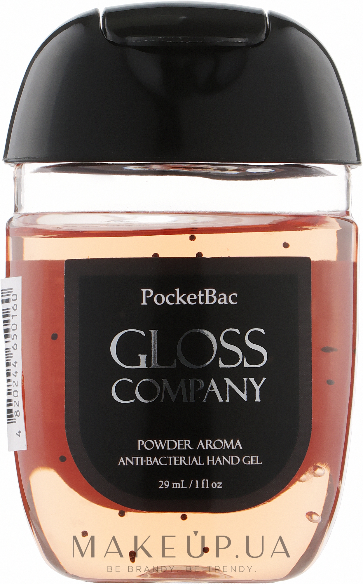 Антисептик для рук - Gloss Company Pocket Bac Powder Aroma Anti-Bacterial Hand Gel — фото 29ml