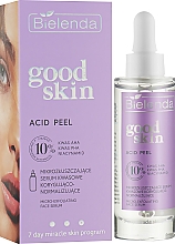 Коригувальна і нормалізувальна мікровідлущувальна кислотна сироватка для обличчя - Bielenda Good Skin Acid Micro-Exfoliating Face Serum — фото N2