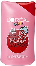 Шампунь для детей 2 в 1 "Клубничка" - L'Oreal Paris Kids Very Berry Strawberry Shampoo — фото N1