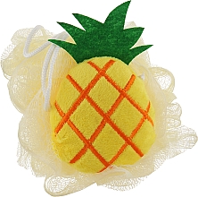 Парфумерія, косметика Мочалка для душу "Ананас" - Etude House Tropical Pineapple Shower Ball