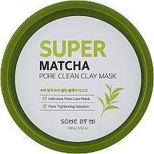 Парфумерія, косметика Очищувальна глиняна маска для обличчя - Some By Mi Super Matcha Pore Clean Clay Mask