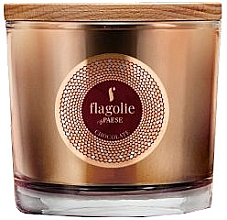 Духи, Парфюмерия, косметика Ароматическая свеча в стакане "Шоколад" - Flagolie Fragranced Candle Chocolate