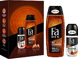 Духи, Парфюмерия, косметика Набор - Fa Men Red Cedarwood (show gel/250ml + deo/50ml)