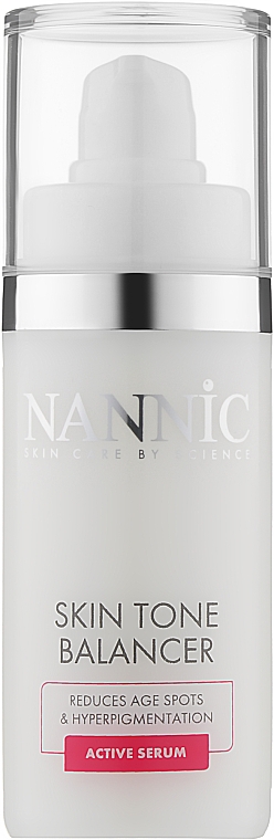 Активна сироватка потрійної дії для шкіри з пігментацією - Nannic Skin Tone Balancer Triple Action — фото N1