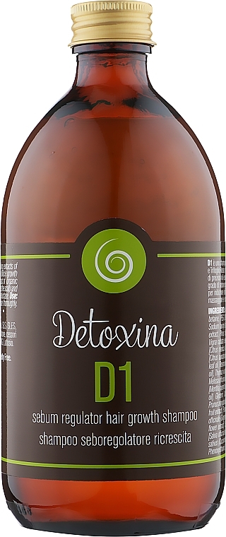 Шампунь для жирной кожи головы - Delta Studio Detoxina D1 Shampoo — фото N3
