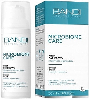 Интенсивно восстанавливающий крем для лица - Bandi Professional Microbiome Care Barrier Cream — фото N1