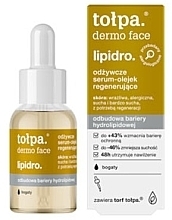 Парфумерія, косметика Живильна регенерувальна сироватка-олія - Tolpa Dermo Face Lipidro