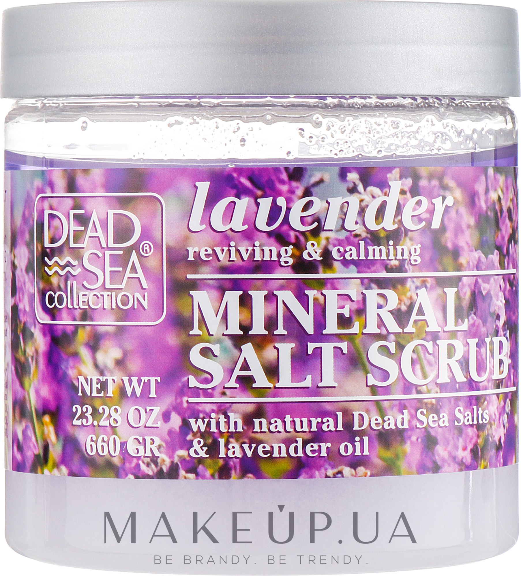 Скраб для тела с минералами Мертвого моря и маслом лаванды - Dead Sea Collection Coconut Salt Scrub — фото 660g