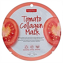 Коллагеновая маска - Purederm Tomato Collagen Mask — фото N1