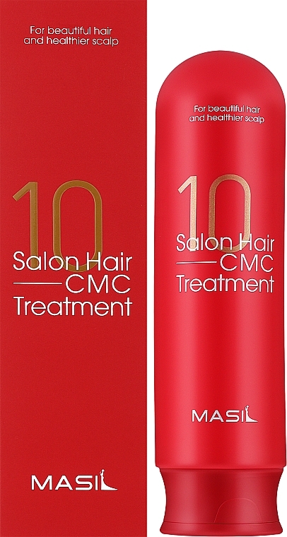 Бальзам відновлювальний професійний із церамідами - Masil 10 Salon Hair CMC Treatment — фото N2