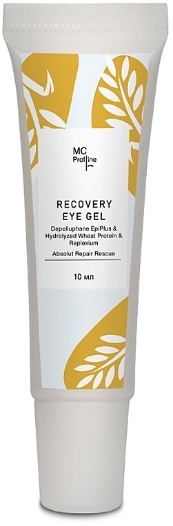 Гель для шкіри навколо очей з гідролізатом протеїнів пшениці - Miss Claire MC Profline Recovery Eye Gel — фото N1