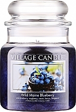 Ароматическая свеча в банке - Village Candle Wild Maine Blueberry — фото N2