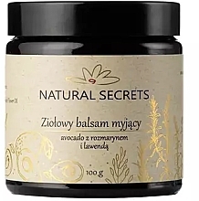 Кремовий трав'яний бальзам для зняття макіяжу - Natural Secrets Herbal Cleansing Balm — фото N1