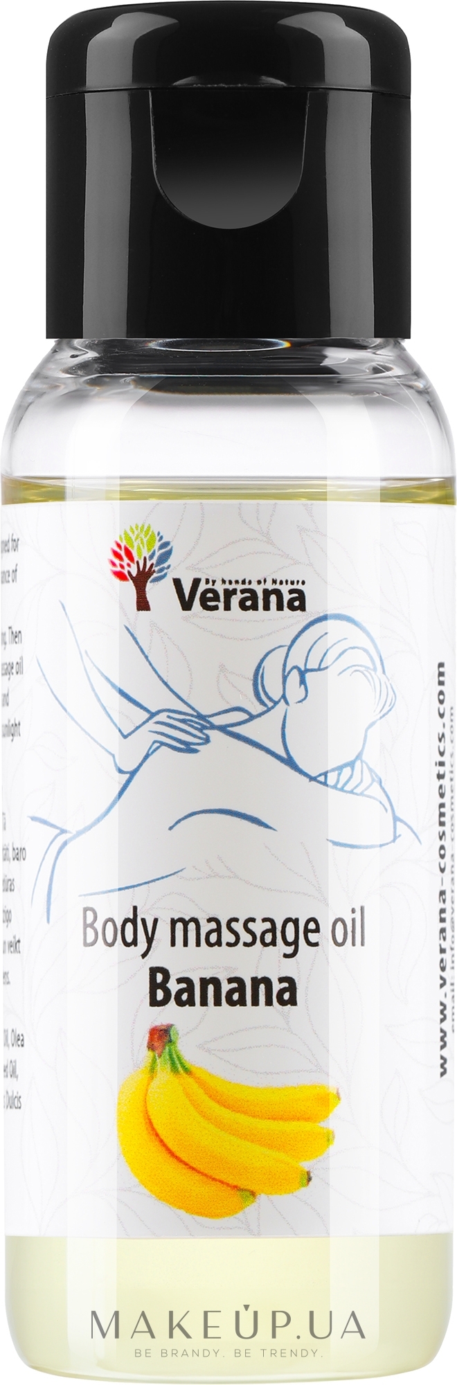 Массажное масло для тела «Banana» - Verana Body Massage Oil  — фото 30ml