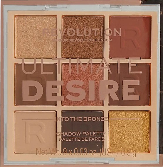 Палетка теней для век - Makeup Revolution Ultimate Desire Shadow Palette — фото N1