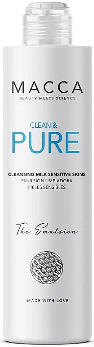 Очищающее молочко для чувствительной кожи - Macca Clean & Pure Cleansing Milk Sensitive Skin — фото N1