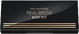 Духи, Парфюмерия, косметика Набор для коррекции бровей - Max Factor Real Brow Duo Kit