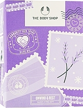 Парфумерія, косметика Набір - The Body Shop Lavender & Vetiver Sleep (gel /200ml + oil /9ml + balm/30g)