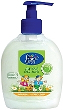 Крем-мыло для детей "С экстрактами ромашки и календулы" - Flower Shop — фото N1