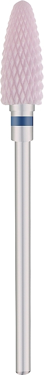 Насадка для фрезера керамическая (M) синяя, Flame Bit (Pink) 3/32 - Vizavi Professional — фото N1
