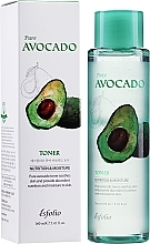 Тонер для обличчя з екстрактом авокадо - Esfolio Pure Avocado Toner — фото N1