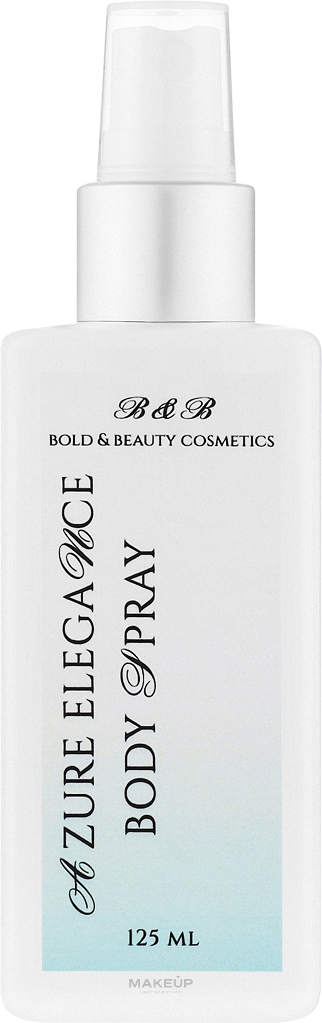 Парфюмированный спрей для тела - Bold & Beauty Azure Elegance Body Spray — фото 125ml