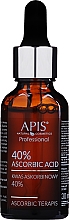 Аскорбиновая кислота 40% - APIS Professional Ascorbic Acid 40% — фото N3
