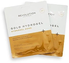 Гідрогелева маска для обличчя - Revolution Skincare Gold Hydrogel  Mask — фото N1