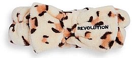 Косметическая повязка для волос с леопардовым принтом - Revolution Skincare Leopard Print Hair Band  — фото N2