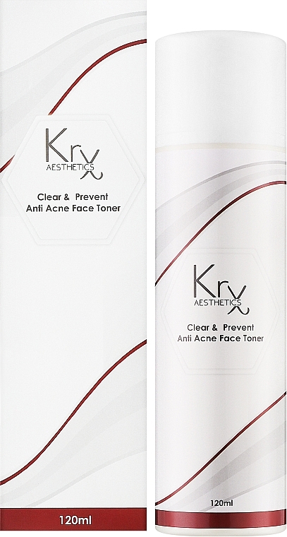 Тонер-гель противовоспалительный с 2% салициловой кислотой и ниацинамидом - KRX Aesthetics Anti Acne Face Toner — фото N2