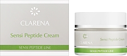 Легкий крем для чутливої, гіперреактивної шкіри, схильної до алергії та атопії - Clarena Sensi Peptide Line Sensi Peptide Cream — фото N2