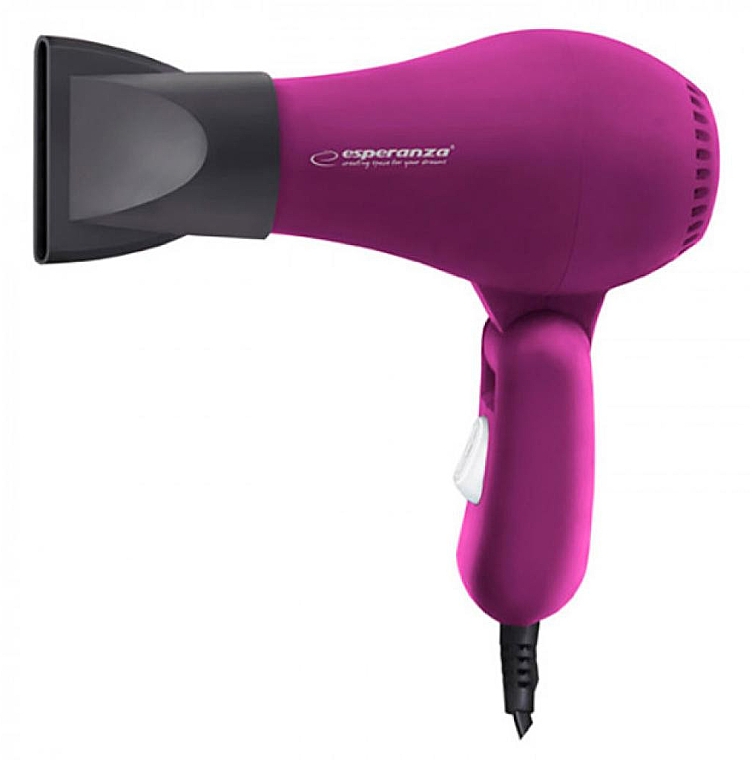 Фен, фиолетовый - Esperanza EBH003P Hair Dryer Aurora — фото N1