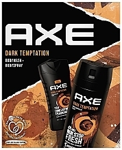 Набор - Axe Dark Temptation (deo/150ml + sh/gel/250ml) — фото N1