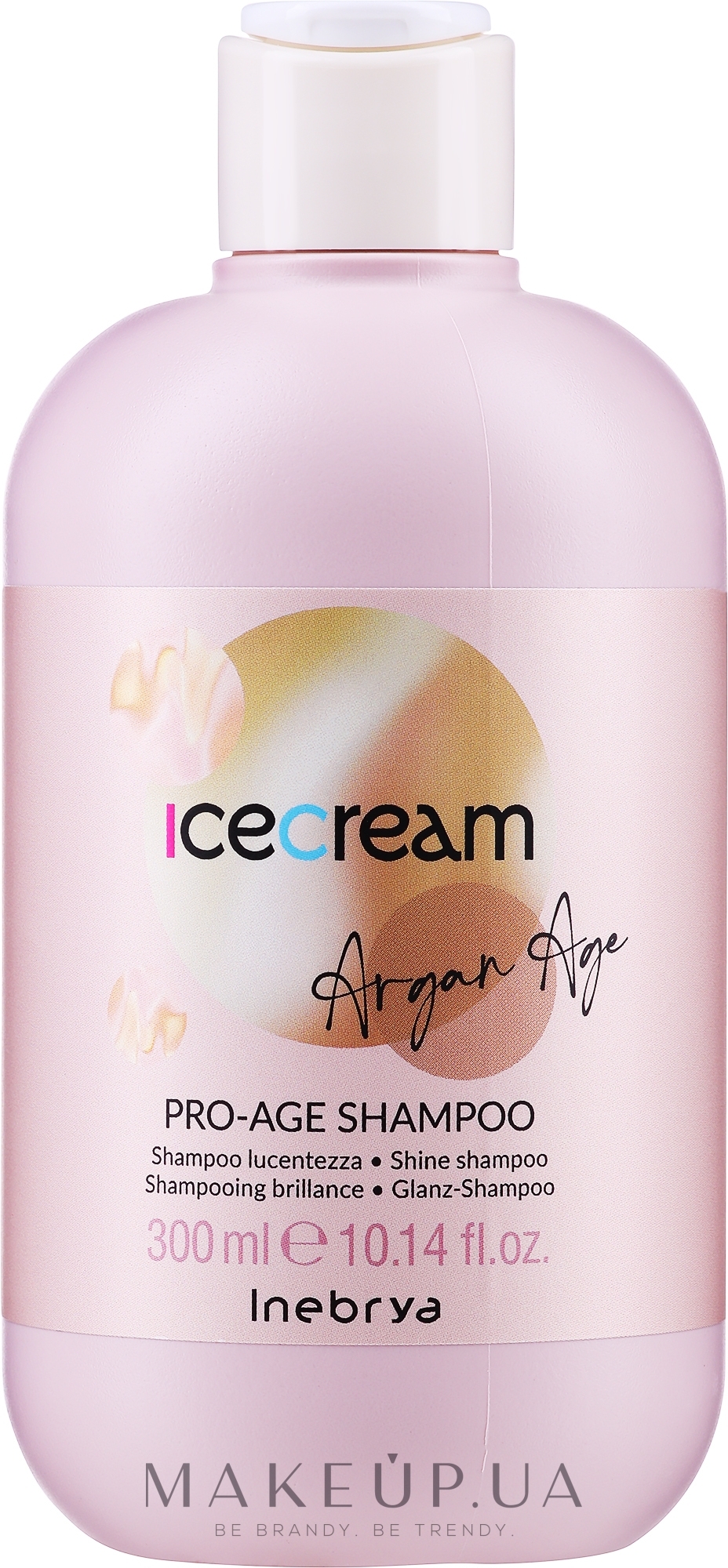 Антивозрастной шампунь - Inebrya Ice Cream Pro Age Shampoo — фото 300ml