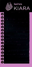 Парфумерія, косметика Вії для нарощування B 0,10 (12 мм) - Kiara Lashes