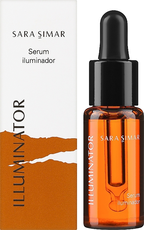 Освітлювальна сироватка для обличчя - Sara Simar Illuminator Serum — фото N2