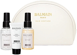 Духи, Парфюмерия, косметика Набор - Balmain HAIR COUTURE (spray/50ml + spray/50ml + elixir/20g + bag/1pcs)