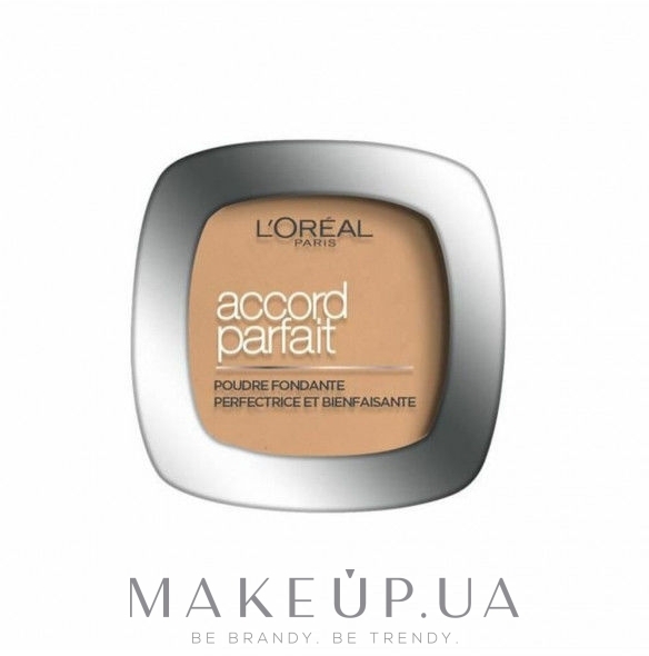 Пудра для обличчя - L'oreal Poeder Accord Parfait — фото 3D -