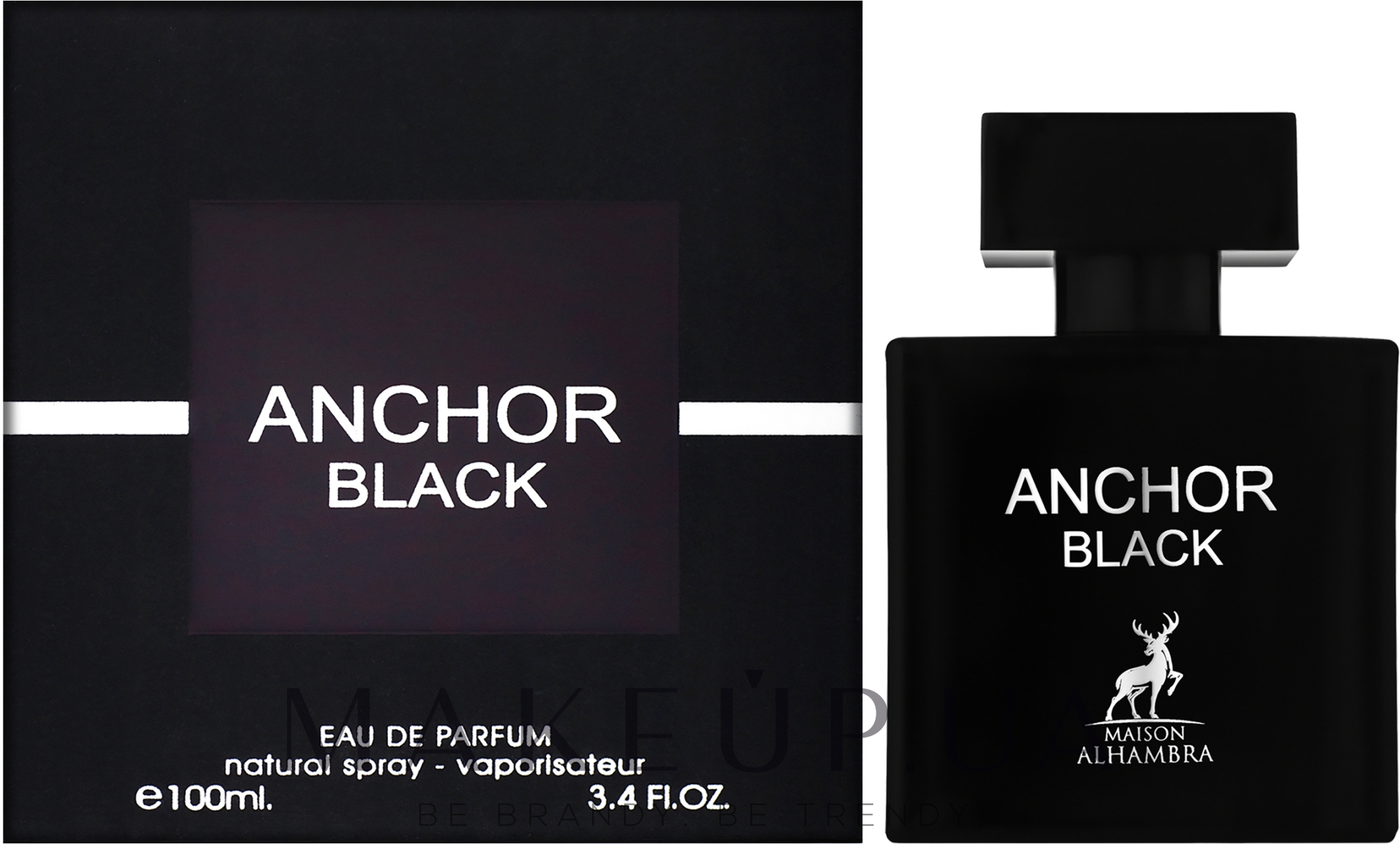 Alhambra Anchor Black - Парфюмированная вода — фото 100ml