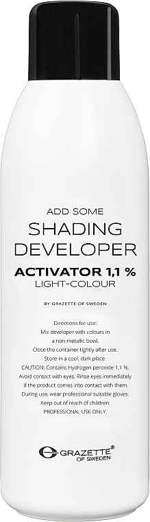 Активатор - Grazette Add Some Shading Developer Activator 1,1% — фото N1