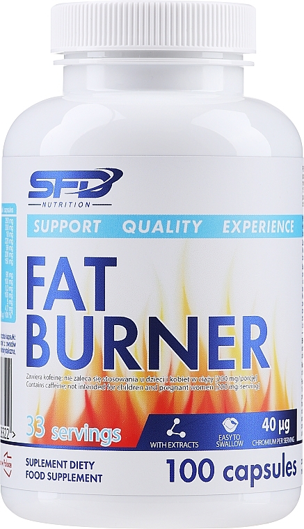 Дієтична добавка «Fat Burner» - SFD Nutrition Fat Burner — фото N1