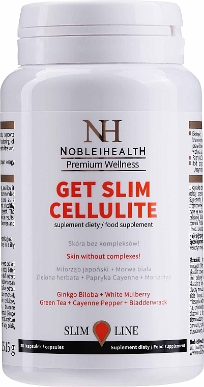 Засіб для боротьби із целюлітом - Noble Health Get Slim Cellulite — фото N2