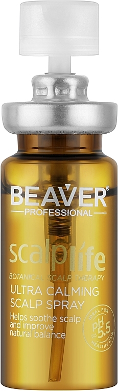 Фитоспрей для поддержания микробиому кожи головы - Beaver Professional Ultra Calming Scalp Spray  — фото N1