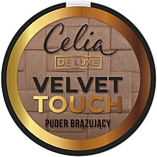Духи, Парфюмерия, косметика Пудра для лица - Celia De Luxe Velvet Touch Pressed Powder