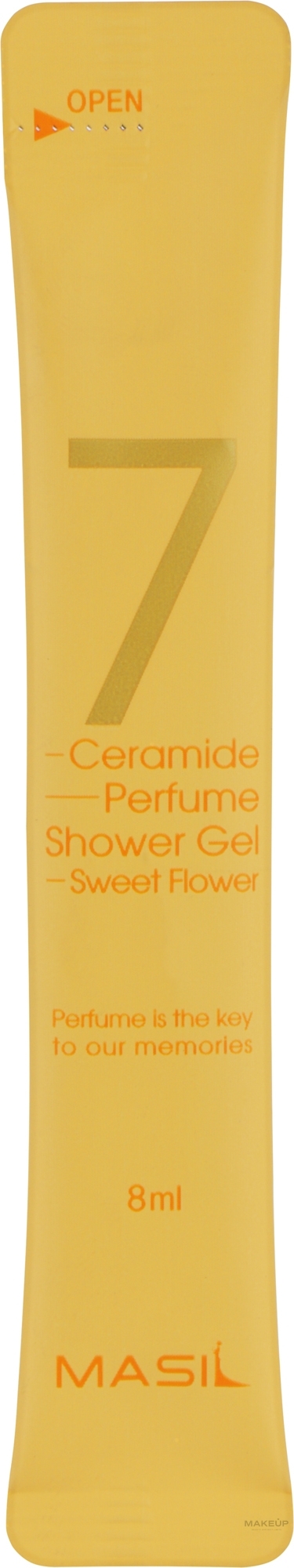 Гель для душу з ароматом солодких квітів - Masil 7 Ceramide Perfume Shower Gel Sweet Flower (пробник) — фото 8ml