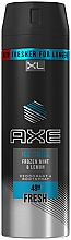 Духи, Парфюмерия, косметика Дезодорант-спрей - Axe Ice Chill Deodorant 48 h