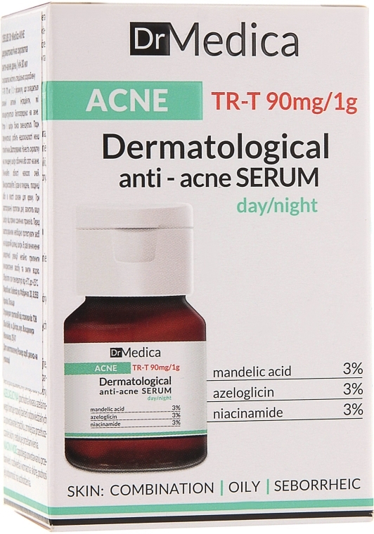 Дерматологическая сыворотка анти-акне - Bielenda Dr Medica Acne Dermatological Anti-Acne Serum — фото N3