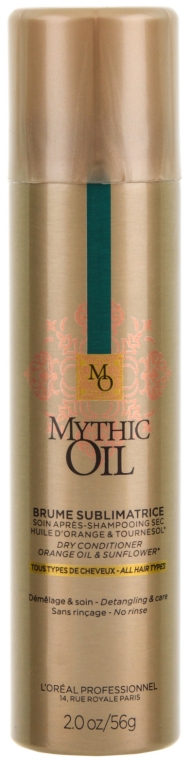 Сухий шампунь для волосся - l'oreal Professionnel Mythic Oil Brume Sublimatrice — фото N1